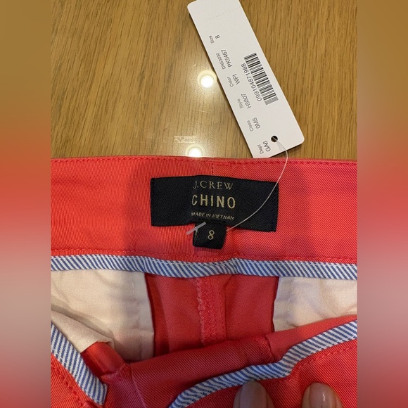 J Crew Chino Shorts, NWT, women’s size 8 - Picture 2 of 3